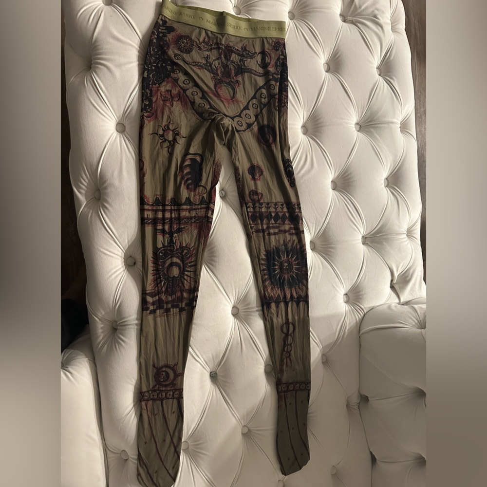Marine serre leggings worn once